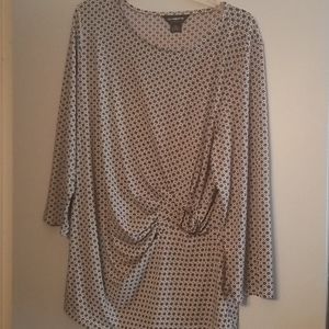 Black and White blouse